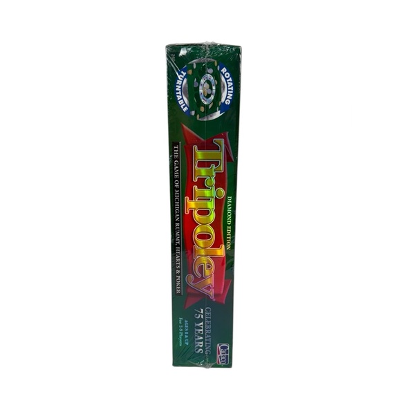 Tripoley 75th Diamond Edition Board Game w/Rotating Turntable - Cadaco 2006 - Picture 5 of 7